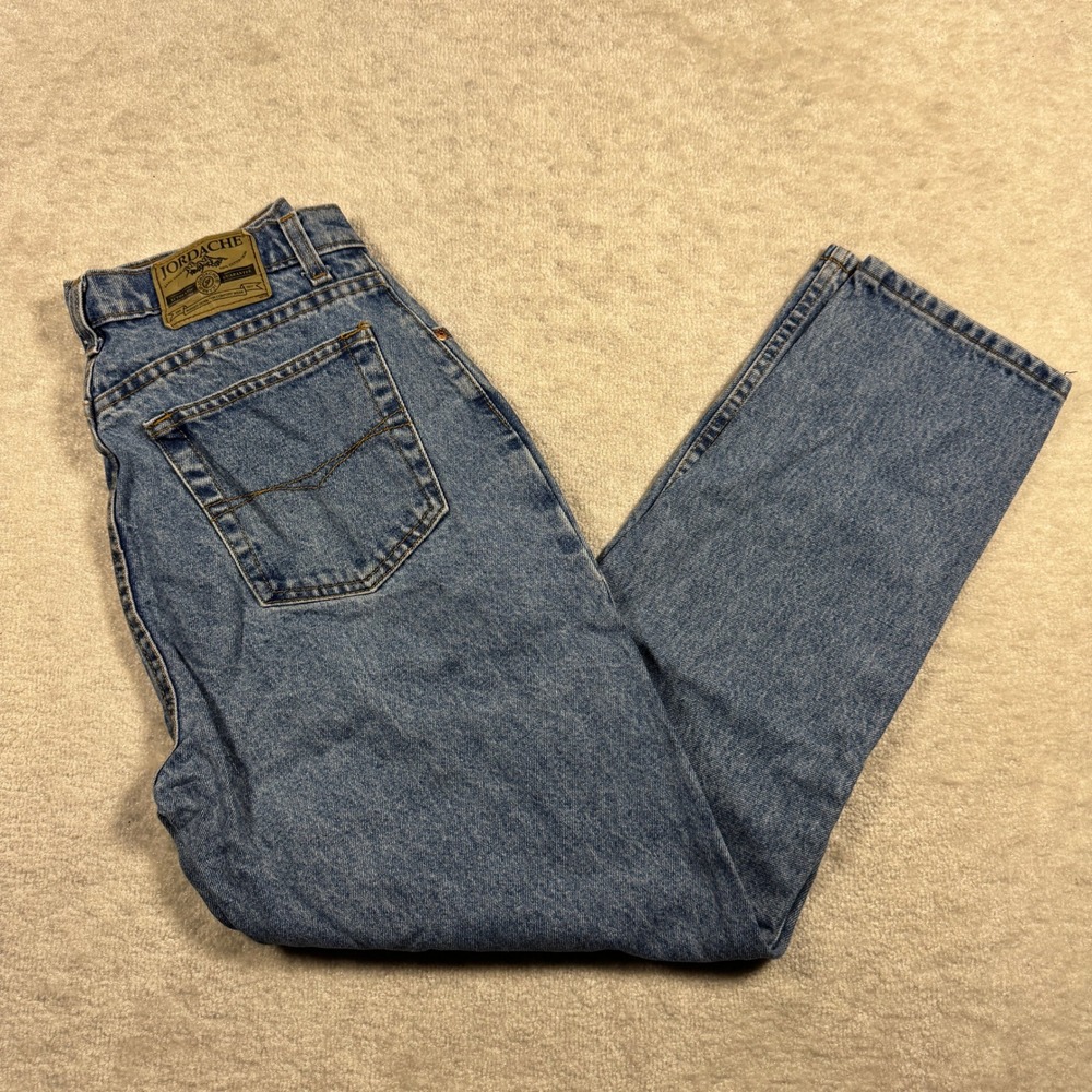 Jordache High Rise Mom Jeans - Light Blue Denim